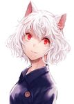  absurdres animal_ears bad_id bad_pixiv_id bon cat_ears curly_hair highres hunter_x_hunter long_hair neferpitou red_eyes silver_hair solo 