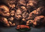  crowded detailed food pigs ryohei_hase what 