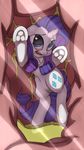  2014 blue_eyes cutie_mark equine female feral friendship_is_magic fur hair hooves horn inside mammal my_little_pony open_mouth purple_hair rarity_(mlp) shdingo solo standing unicorn vore white_fur 