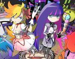 2boys 2girls accelerator_(toaru_majutsu_no_index) akemi_homura akemi_homura_(cosplay) akemi_homura_(magical_girl) black_pantyhose blonde_hair blue_eyes blue_hair breasts brief_(psg) character_name character_request chuck_(psg) cleavage colored_inner_hair commentary_request cosplay drill_hair fisheye food frown garterbelt_(psg) gloves grin hair_ornament hairpin honekoneko_(psg) ice_cream ice_cream_cone kaname_madoka kaname_madoka_(cosplay) kaname_madoka_(magical_girl) kneehighs kyubey long_hair mahou_shoujo_madoka_magica mahou_shoujo_madoka_magica_(anime) medium_breasts miki_sayaka miki_sayaka_(cosplay) multicolored_hair multiple_boys multiple_girls mushi_gyouza panty_&_stocking_with_garterbelt panty_(psg) pantyhose purple_hair sakura_kyoko sakura_kyoko_(cosplay) sakura_kyoko_(magical_girl) siblings sisters smile socks stocking_(psg) toaru_majutsu_no_index tomoe_mami tomoe_mami_(cosplay) umaibou white_gloves white_legwear 
