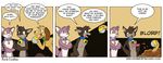  anthro bino_(housepets!) canine cat collar comic dialog dicknipples dildo dog edit english_text feces feline female flat_chested grape_jelly_(housepets!) green_eyes housepets! humor male mammal maxwell_(housepets!) rick_griffin sex_toy text webcomic yellow_eyes 