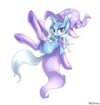  2014 blue_fur cutie_mark equine eyelashes female feral friendship_is_magic fur hair hat horn looking_at_viewer mammal mlpanon my_little_pony plain_background purple_eyes solo trixie_(mlp) unicorn white_background wizard_hat 