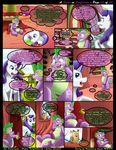  2014 avian bird comic dialog dragon english_text equine erection female feral friendship_is_magic horn horse kitsune_youkai male mammal my_little_pony owl penis pony rarity_(mlp) spike_(mlp) tagme text unicorn 