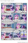  2014 canterlot comic cutie_mark donzatch english_text equine feral friendship_is_magic fur hair horn horse male mammal multi-colored_hair my_little_pony pink_eyes pink_fur pony princess princess_cadance_(mlp) purple_eyes purple_fur purple_hair royal_guard_(mlp)female royalty rug text twilight_sparkle_(mlp) window winged_unicorn wings 