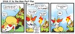  2013 ass_up braixen canine comic dialog eyes_closed fennec fire fox humor john_mcdevitt joke mammal nintendo open_mouth pok&eacute;mon readysoupcomic scott_mitchell stick text video_games 