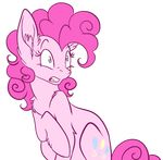  2014 alpha_channel blue_eyes britishstarr cutie_mark earth_pony equine female friendship_is_magic hair horse mammal my_little_pony pink_hair pinkie_pie_(mlp) plain_background pony sitting solo surprise transparent_background 