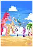  2014 anthro applejack_(mlp) beach bikini breasts equine female fluttershy_(mlp) friendship_is_magic horn horse mammal my_little_pony mysticalpha pegasus pinkie_pie_(mlp) pony rainbow_dash_(mlp) rarity_(mlp) seaside swimsuit twilight_sparkle_(mlp) unicorn winged_unicorn wings 