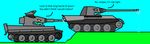  2014 anime_eyes armor blush cannon english_text feline grass gun lube mammal open_mouth orange_eyes panther penetration ranged_weapon sky smile spicytaro tank text tiger vehicle weapon wheels 