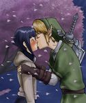  crossover hyuuga_hinata link links_property naruto the_legend_of_zelda zelda 