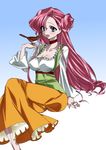  absurdres bad_id bad_pixiv_id bird bird_on_hand blue_eyes blush breasts cleavage code_geass dress euphemia_li_britannia highres large_breasts long_hair maetaku pink_hair solo 