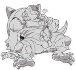  balls barazoku biceps chesnaught chubby claws fur invalid_tag male masturbation muscles nintendo penis pok&eacute;mon shell solo video_games z0mbieraptor 