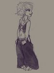  asura baggy_clothing clothed clothing female flat_chested guild_wars sketch skimpy smile solo tagme video_games 
