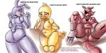  animatronic anthro avian beakjob big_butt bird blush bonnie_(fnaf) breasts butt canine chica_(fnaf) crossgender duck english_text eye_patch eyewear faceless_male female five_nights_at_freddy&#039;s fox foxy_(fnaf) hook lagomorph looking_at_viewer looking_back machine male mammal mechanical nude oral oral_sex penis pirate presenting presenting_hindquarters purple_eyes pussy rabbit red_eyes robot sex sharp_teeth smile teeth text titfuck yellow_eyes 