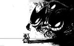  creepy cubone gastly gengar ghastly haunter highres nintendo pokemon shadow wallpaper 