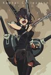  bad_id bad_pixiv_id cannon eyepatch gloves kantai_collection maikeru_(dk_maikel) purple_hair solo sword tenryuu_(kantai_collection) weapon yellow_eyes 