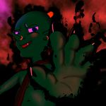 cute evil green_skin hand hell imp magic magic_user napalmxiphias 