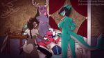  amber_(mswolphie) animal_humanoid animated antlers aquatic armor bedroom clothing crown deer deer_humanoid dress english_text fellatio fellatio_while_penetrated fish fish_humanoid foursome genitals group group_masturbation group_nudity group_sex handjob handjob_while_penetrated handjob_while_sucking headgear horn humanoid humanoid_genitalia humanoid_penis hybrid imp impsona licking mammal mammal_humanoid marine_humanoid masturbation melee_weapon oral penetration penile penis raffle sex shark shark_fin shark_humanoid shark_tail sword text tiara tiger_(tigermcheh) tigermcheh tongue weapon 
