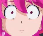  aino_megumi close-up cure_lovely face happinesscharge_precure! official_art pink_eyes pink_hair precure screencap solo 
