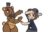  animated bear five_nights_at_freddy&#039;s freddy_(fnaf) human machine male mammal mechanical mike_schmidt 