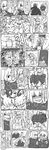  bare_shoulders blush bodysuit comic crossed_arms detached_sleeves dual_persona explosion fundoshi fusou_(kantai_collection) greyscale hair_ornament hat heart heart-shaped_pupils highres hyuuga_(kantai_collection) ise_(kantai_collection) japanese_clothes kantai_collection long_hair monochrome multiple_girls muscle nontraditional_miko pleated_skirt short_hair skirt sumo symbol-shaped_pupils tate_eboshi tonda toned tongue tongue_out translation_request yamashiro_(kantai_collection) 