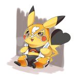  cleft_tail cosplay_pikachu fur nintendo pikachu pikachu_libre pok&eacute;mon pok&eacute;mon_(species) video_games yellow_fur ざくろ 
