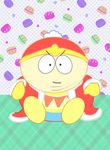  absurdres crossover eric_cartman highres king_dedede king_dedede_(cosplay) kirby_(series) sitting south_park 