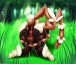  anus backsack balls big_anus big_butt breasts butt cotton dickgirl editanthro fluff forest grass intersex lagomorph legwear looking_at_viewer looking_back mammal mega_evolution mega_lopunny nature nintendo nipples open_mouth outside pok&eacute;mon presenting presenting_hindquarters puffy_anus pussy rabbit solo spreading stockings tall_grass thecon therealshadman tree video_games voluptuous wide_hips 