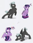  &lt;3 2014 cutie_mark equine female feral friendship_is_magic horn horse humor male mammal my_little_pony pegasus ravenpuff thunderlane_(mlp) twilight_sparkle_(mlp) winged_unicorn wings 