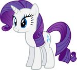  2014 alpha_channel blue_eyes equine female feral friendship_is_magic hair horn mammal my_little_pony purple_hair rarity_(mlp) smile solo unicorn zacatron94 