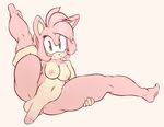  amy_rose argento balls breasts dickgirl hair hair_band hedgehog intersex looking_at_viewer mammal penis pink_hair presenting sega solo sonic_(series) sonicboom53 thick_thighs 