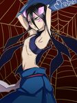  @@@ androgynous armpits bad_id bad_pixiv_id black_hair flat_chest jealous_(ultimo) karakuri_douji_ultimo long_hair male_focus pink_eyes ribs solo 