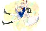  animal_ears bad_id bad_pixiv_id blazer bunny_ears highres hug inaba_tewi jacket multiple_girls reisen_udongein_inaba sugi touhou traditional_media watercolor_(medium) 