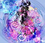 abstract colorful dress gothic kazaana original pale_skin shadow solo 