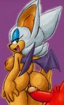  bat big_butt butt echidna erection eyeshadow female knuckles_the_echidna looking_back makeup male mammal nipples nude orange_skin penis praiz prodding rouge_the_bat sega sonic_(series) sonic_the_hedgehog sr tongue tongue_out wings 