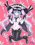  aqua_eyes bodysuit breasts cape covered_navel covered_nipples gloves high_heels highres hori_shin kantai_collection looking_at_viewer medium_breasts monster open_mouth pale_skin shinkaisei-kan silver_hair solo tentacles turret wo-class_aircraft_carrier 
