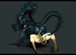  &lt;3 2014 alien alien_(franchise) ambiguous_gender anus big_breasts breasts butt dripping duo facehugger female lesbian penetration pussy pussy_juice shadow side_boob transformation tyrranaxh unknown_species xenomorph 