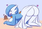  alternate_color ass blue_hair blush breasts diglett gardevoir heart huge_ass huge_breasts jcdr pokemon shiny_pokemon 