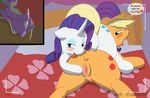  &lt;3 2014 anus applejack_(mlp) blonde_hair blush butt caluriri cutie_mark duo earth_pony equine eyeshadow female feral friendship_is_magic fur hair half-closed_eyes hat horn horse lesbian licking makeup mammal masturbation my_little_pony open_mouth orange_fur pony precum purple_hair purple_scales pussy pussy_juice rarity_(mlp) saliva shaded solo speech_bubble spike_(mlp) spread_pussy spreading tongue unicorn white_fur 