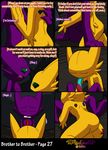  2014 bloodstone brother butt comic english_text erection eyes_closed gay gem_(character) incest male nintendo oral penis pok&eacute;mon sableye sex sibling star teeth text tongue vibrantechoes video_games 