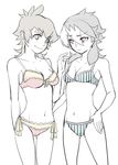  bikini danball_senki genderswap genderswap_(mtf) kaidou_jin multiple_girls swimsuit 
