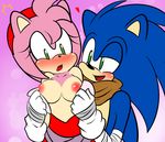  amy_rose blush breasts female male sega sonic_(series) sonic_boom sonic_the_hedgehog straight 