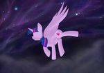  cutedementia cutie_mark equine friendship_is_magic horn mammal my_little_pony space stars twilight_sparkle_(mlp) winged_unicorn wings 