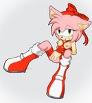  amy_rose anus bloomphantom blush breasts female pussy sega solo sonic_(series) 