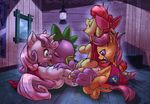  absurd_res apple_bloom_(mlp) cloaca computer_olympics cowgirl_position cutie_mark_crusaders_(mlp) dragon equine female feral fisting foursome french_kissing friendship_is_magic group group_sex hi_res horn horse kissing male mammal my_little_pony on_top orgy pegasus penetration penis pony pussy pussy_juice scootaloo_(mlp) sex spike_(mlp) straddling straight sweetie_belle_(mlp) unicorn vaginal vaginal_penetration wings young 
