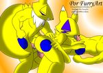  anthro canine digimon fellation fox group group_sex invalid_tag mammal orgy penis por_furryart_(artist) renamon sex sexual_group 