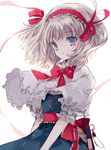  alice_margatroid bad_id bad_pixiv_id brown_eyes brown_hair capelet cierra_(ra-bit) crying crying_with_eyes_open hairband lolita_hairband short_hair solo streaming_tears tears touhou wind 