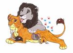  cubs feline happy lion mammal pregnant 