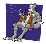  canine cum fox fox_mccloud gay longblueclaw male mammal nintendo penis size_difference star_fox video_games wolf wolf_o&#039;donnell 