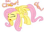  2014 equine female feral fluttershy_(mlp) friendship_is_magic horse mammal masterxtreme my_little_pony pegasus sneeze solo wings 