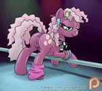  80&#039;s_fashion animated cheerilee_(mlp) female friendship_is_magic my_little_pony smudge_proof solo 